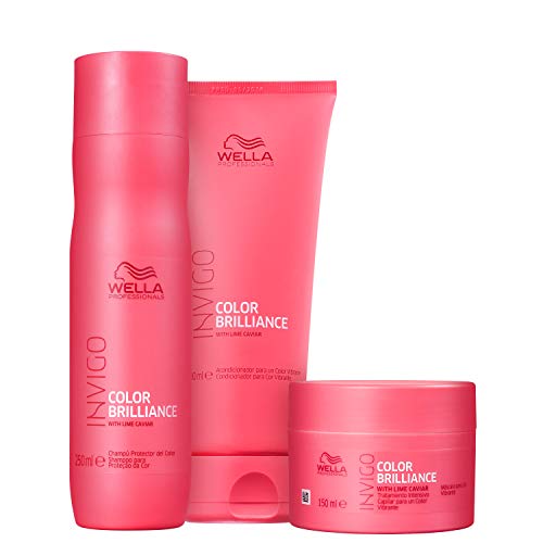 Kit Wella Pro Invigo Color Brilliance Trio (3 Produtos) BLZ