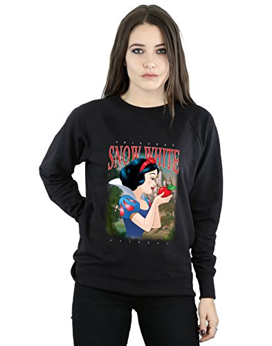 Image of Disney Princess Women's Snow White Montage Sweatshirt Black XX-Large