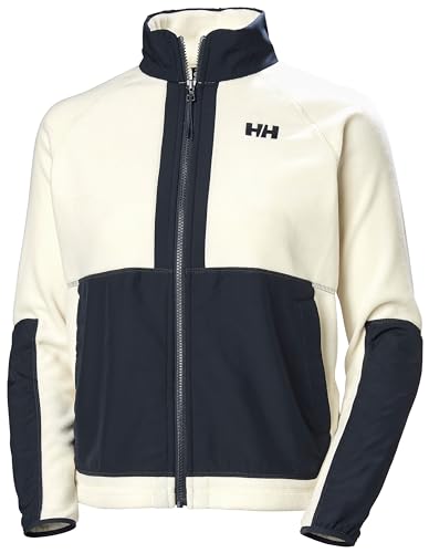 Helly-Hansen Women's Rig Fleece Jacket, 034 Cream, Medium