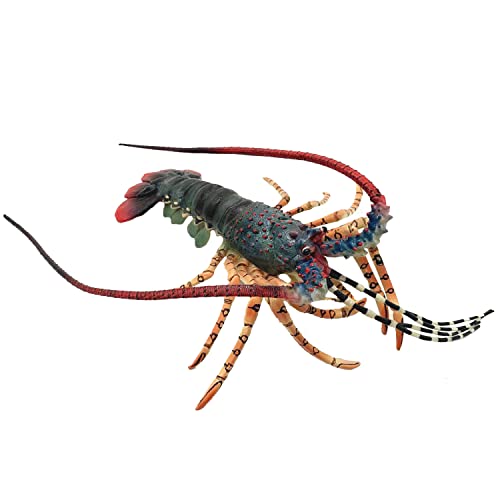 Higherbros Large Lobster Toys Sea Life Animal Toys Ocean World Realistic Marine Animal Creature Action Figure, Birthday Cake Copper For Kids #TOP11
