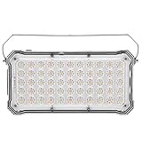 LUZ DE CAMPING MULTIFUNCIONAL 5 EN 1 Y MATERIALES ÓPTICOS DE ALTA CALIDAD: luz de campamento de 100 W, linterna dual de 240 lm, compatible con todas las escenas y uso en todo terreno, herramientas de iluminación exterior, fuente de luz de emergencia preferida. Mayor transmisión de luz, hasta 93%, 55 perlas de lámpara y lámpara potencia 100W.