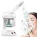 Facial Steamer - TASALON Ozone Face Steamer for Facial Deep Cleaning, Portable Facial Steamer with Removable Water Tank, Nano Ionic Face Steamer for Home Salon Spa or Personal Care