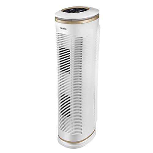 Homedics AT-PET02A-EU Purificatore d'Aria, Con filtro HEPA, Capacità 100mtq, Bianco