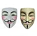 Gmasking V for Vendetta Guy Fawkes Anonymous Mask 2 Pieces