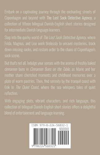 The Lost Sock Detective Agency: Short Stories for Danish Language Learners