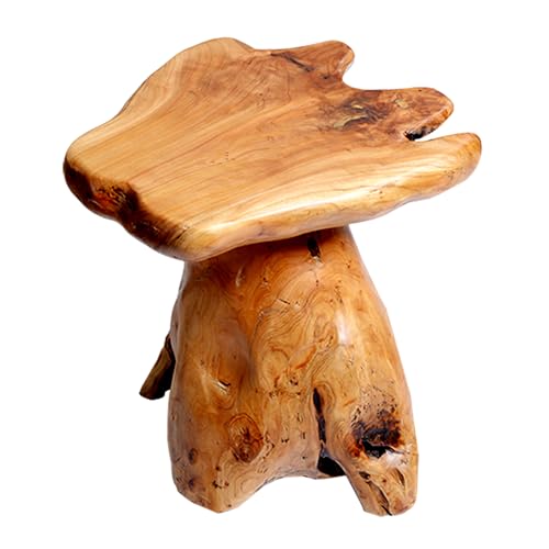 Organizedlife Tabouret en bois de cèdre massif, chacun est unique, multifonction, repose-pieds, support pour plantes de jardin, tabouret pour enfants, petite...