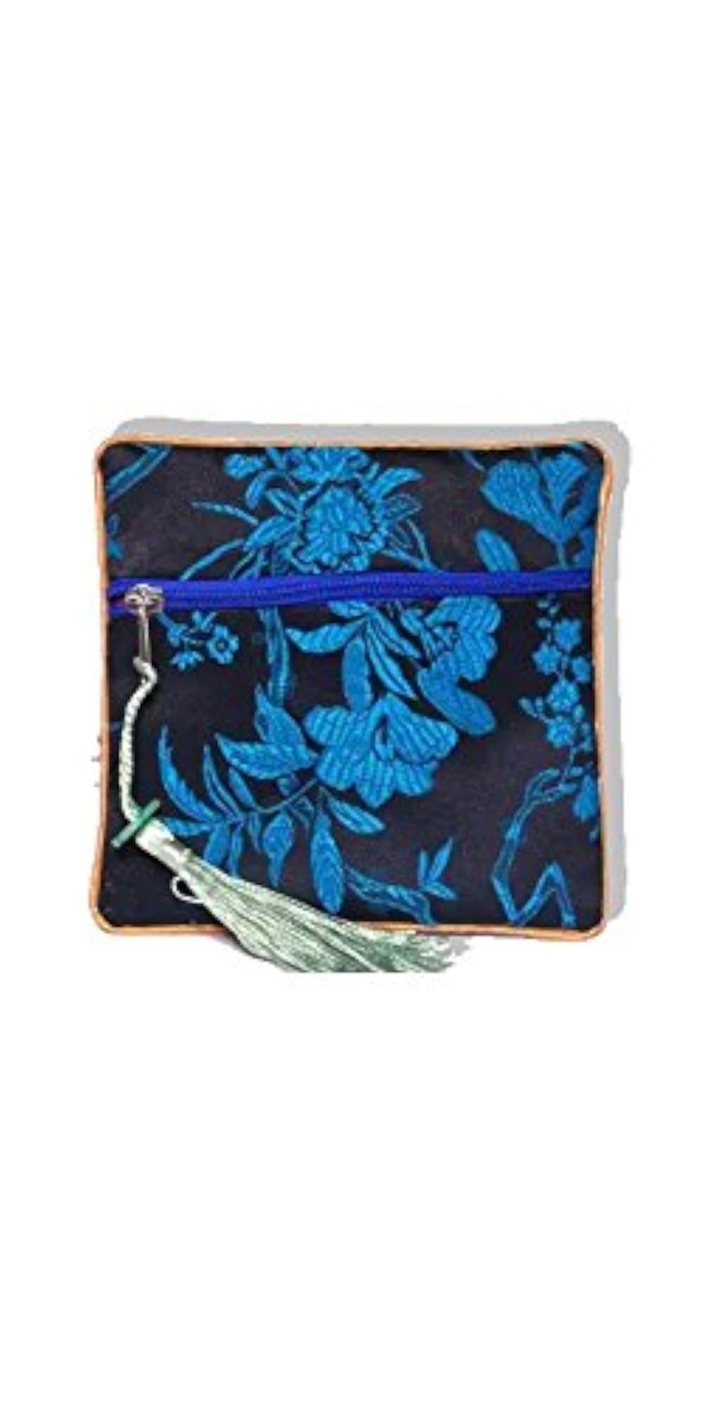 Brocade Coin Purses - Azure Blue & Navy