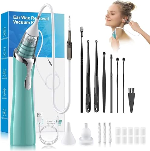 Best Ear Vacuum Cleaner: Value Picks and Deals Ear Vacuum Wax Removal Tool with 8 Pcs Ear Pick, Strong Suction
