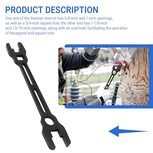Avixturo Lineman's Wrench for Datacom And Telecom Work Applications by Avixturo - Used condition - Image 3