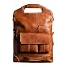 Produktbild Serious Lamp Leder-Rucksack Vintage-Laptop-Büchertasche für Frauen Männer, Geldbörse College-Schule Schultasche Wochenend-Reisetagesrucksack