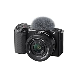 Sony ZV-E10 APS-C Mirrorless Camera with 16-50mm Lens Black