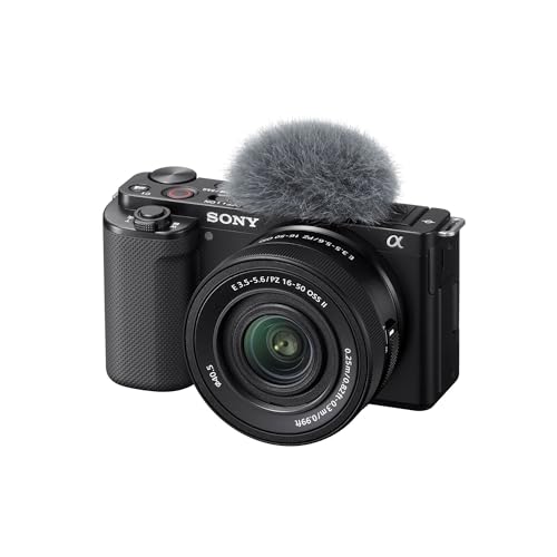 Sony ZV-E10 APS-C Mirrorless Camera with 16-50mm Lens Black, photo 1 of 4