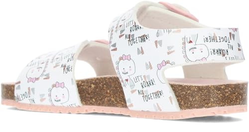 Sandale Garvalin 242453 nu-pieds fille cuir ajustable