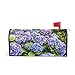 ALAZA Spring Flowers Hydrangea Bush Magnetic Mailbox Cover MailWraps Garden Yard Home Decor for Outside Standard Size-18