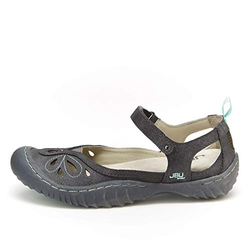 Jbu By Jambu Womens Meadow Mary Jane Flat, Charcoal, 7.5 Us #TOP1