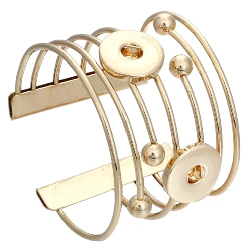 NIDMETNSUJRA New 2026 18mm Snaap Jewelry Vintage Snaap Button Bracelet