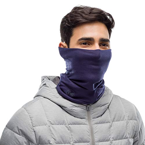 Image of BUFF Original EcoStretch Neck Gaiter, UPF 50 Sun Protection, Breathable, Versatile, Quick Dry, Solid Colors, Adult Size