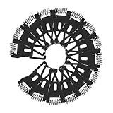 Installation facile : les clips pour spots encastrés sont faciles à installer et simplifient vos projets d’éclairage. anneau à ressort métallique, pince de fixation pour plafonnier