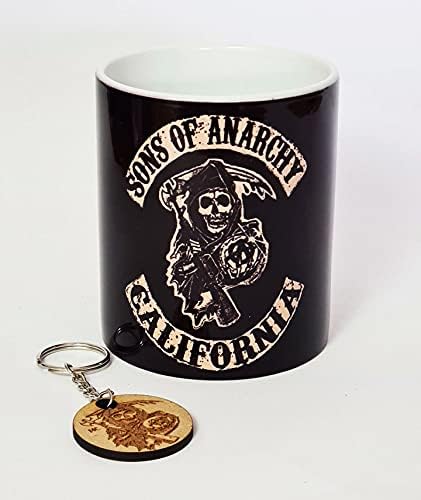 TusPersonalizables Mug + Keyring - Sons of Anarchy - California - TV Series