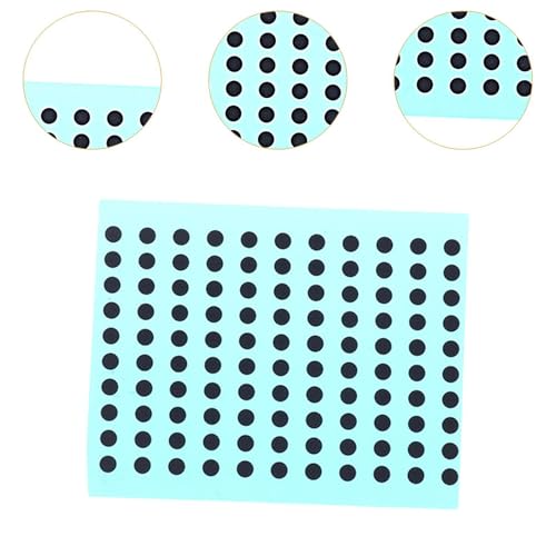 AsrMyjcx Almofadas de botão condutoras, pontos condutores, toque circular de controle remoto, fita c