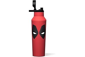 Corkcicle x Marvel Deadpool Insulated Canteen: Quench Your Thirst With Merc with a Mouth Style