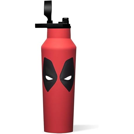 Corkcicle x Marvel Deadpool Insulated Canteen: Quench Your Thirst With Merc with a Mouth Style