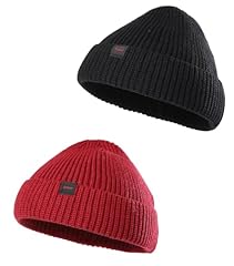 (Thick Stretchy) 2pcs:black+winery(m)