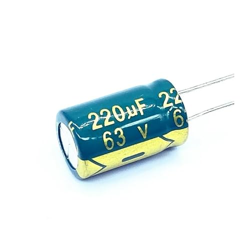 ICXLPMC 20pcs/lot high frequency low impedance 63v 220UF aluminum electrolytic capacitor size 10 * 17 220UF 20%