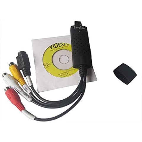 Easyday DC60 - USB 2.0 Video Capture Adapter with ChipSet UTV 007 and Video Editing Software Compatible EasyCap Cover