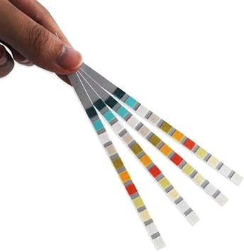 100xUTI Urine Test Strips(11-Parameters),Urinary Tract Infection Strip. Simple,Fast and Accurate.Urinalysis Home Testing Stick Kit for Ketone,pH,Glucose,Nitrite,Leukocytes to Help Monitor Your Health