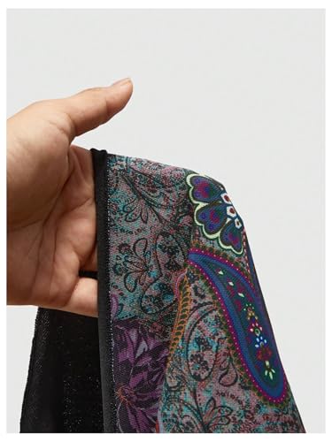 MakeMeChic Women's Floral Cover Up Skirts Low Waisted Mesh Vintage Tie Side Wraps Mini Skirts4