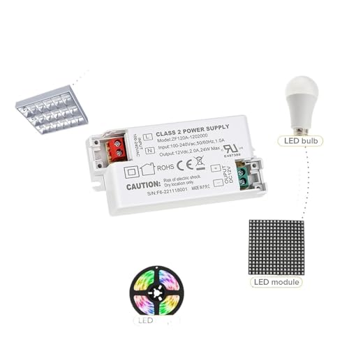 Transformateur LED AC DC 100V 240V vers 12V 4A transformateur ruban - 3