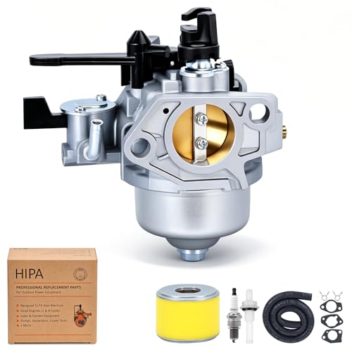 Hipa Ruixing GX390 Carburetor for Honda 13HP GX 390 Carb GX390K1 13 HP Engines Replace 16100-ZF6-V01 16100-Z5T-901 DXPW60605 DXPW60606 Pressure Washer with 17210-ZE3-505 Air Filter