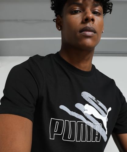 Image of Puma Men's Printed Regular Fit T-Shirt