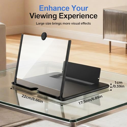 image for Yilia Mobile Phone Magnifier Screen, 3D HD Magnifying Projector Screen