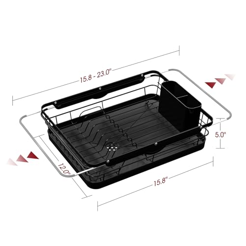 Sakugi SA6003 Dish Drying Rack - Stainless Steel Dish Rack thumb #5