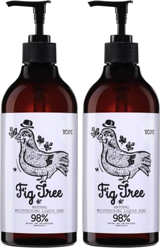 YOPE Liquid Hand Wash Moisturising For Smoothness and Elasticity Against Damage From Free Radicals Regenerating Allantoin Vitamin B5 Coconut & Sunflower Oil Vegan Cruelty Free 500 ml (Pack of 2)