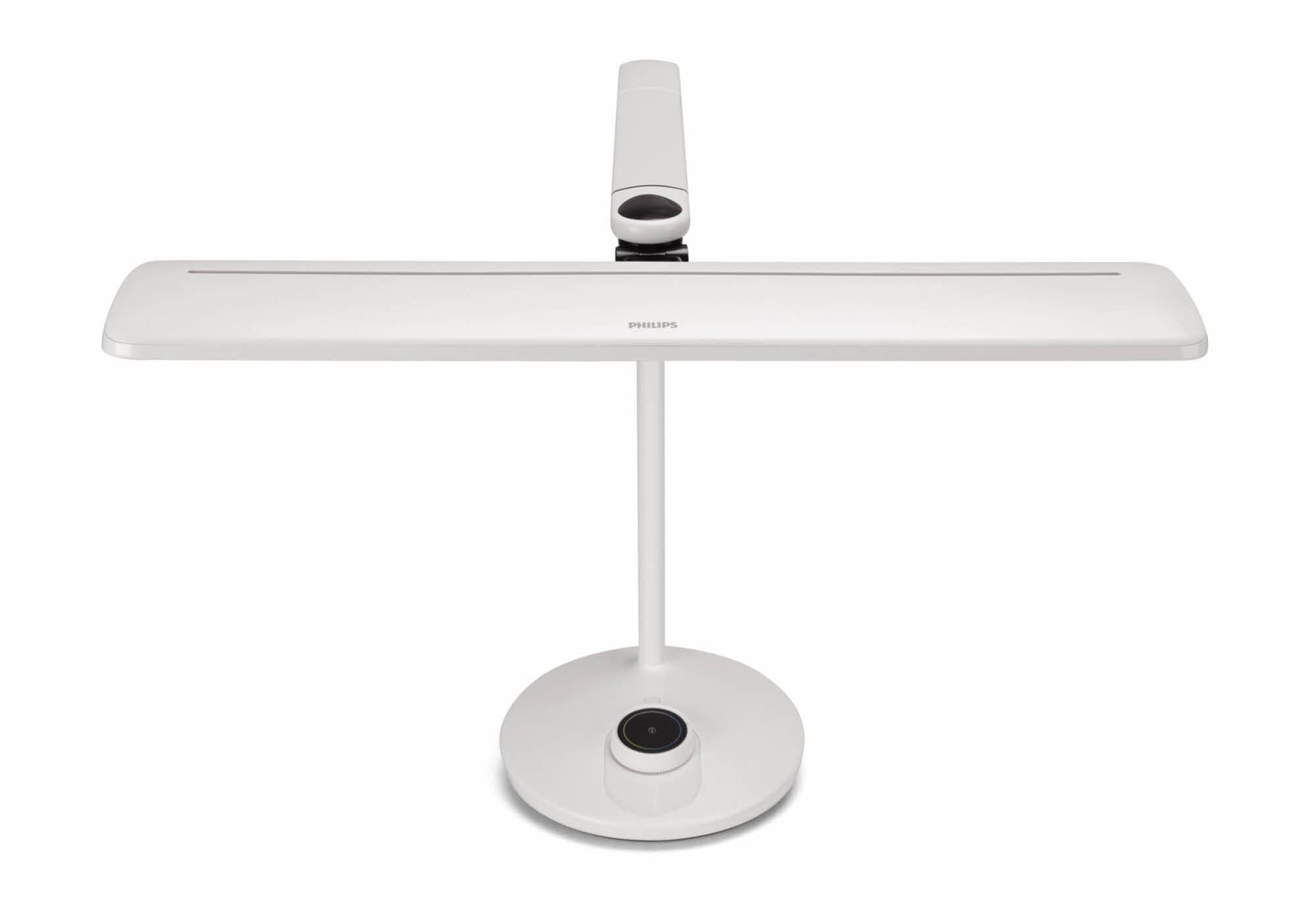 PHILIPS LED VDTMate Schreibtischleuchte (14 W), dimmbare Tischleuchte mit EyeComfort, energiesparende LED Beleuchtung, weiß