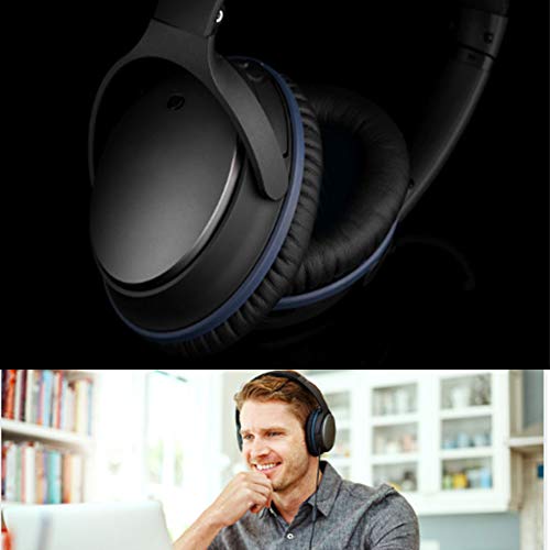 Cosyplus Bose QuietComfort 25 Replacement Ear Pads for Ear Cushion Kit for Bose Headphones QC2 QC15 QC25 QC35 SoundLink SoundTrue Around-Ear II AE2 Ae2i Ae2w Black - Thumbnail 7
