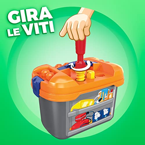 MEGA Bloks Lil' Building Workbench - Lego - Immagine 2