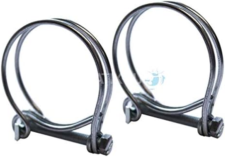 Pisces Double Wire Clips for 12.5mm Hose (2 Pack)