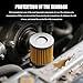 Rebvugr Transmission Oil Filter, Transmission Gasket and Filter, Car Gearbox Oil Filtrator Car Accessories Compatible with Nissan Infiniti Sentra, Replaces OEM# 0440455 31726-28X0A 31726-3JX0A