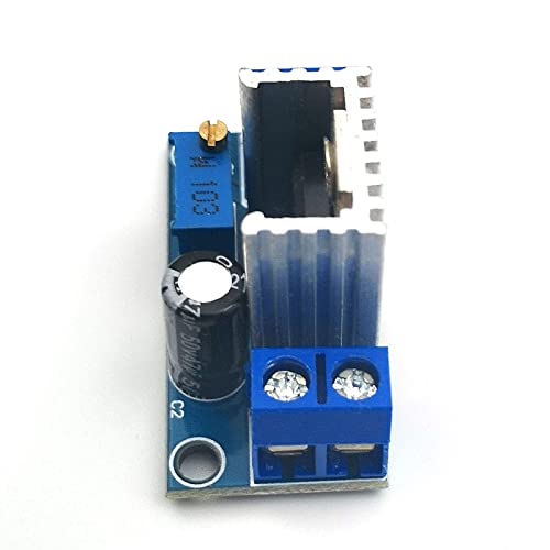 Kiro&Seeu 2Pcs Lm317 Adjustable Voltage Regulator Power Supply Dc-Dc Step-Down Dc Converter Circuit Board Adjustable Linear Regulator #TOP5