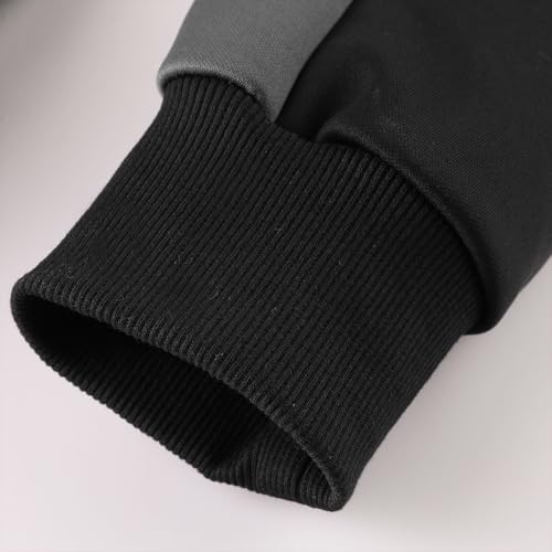 Image of OHSNMAKSL Hoodies for Men sherpa Warm Fleece Hoodie Jacket Sweatshirt Full Zip Sport Workout Coats
