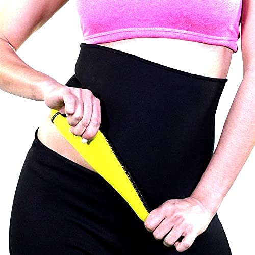plenzoSoft Elastic Hot Waist Slim Tummy Belt, Slim Look Belt, Body Shaper, Unisex, Women, Men.