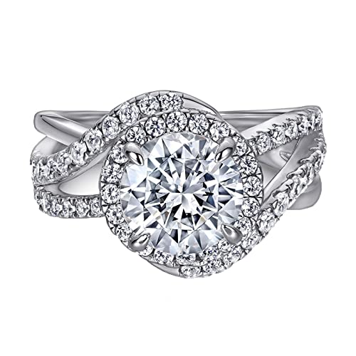 Bague Tortue Argent anti-ternissement KnSam zircone 8x8mm