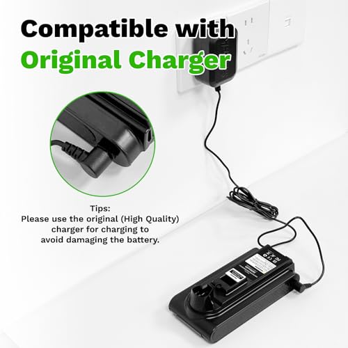 Image of Replacement Battery for Shark XBATR725SL IZ840H,IZ862H,UZ865H, IZ862HC, UZ865HCCO Cordless Vacuum Cleaners(NOT Fits for Shark IZ540H, IZ562H, UZ565H,LZ500 Series Models)