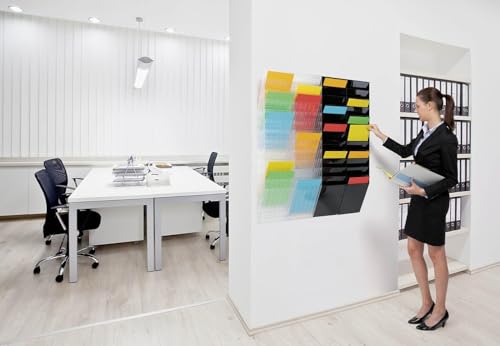 Durable Prospektspenderset Flexiboxx 12 A4, 1 Set, transparent, 1709763400