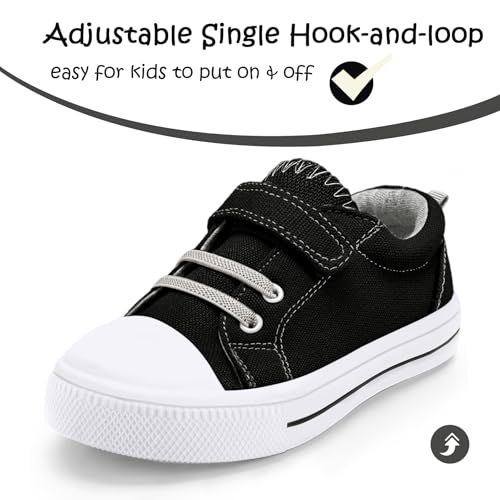 K KomForme Toddler Shoes Boys Girls Canvas Sneakers Size 4-132