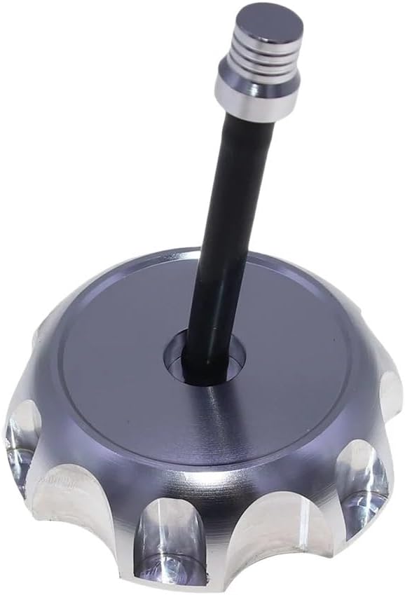 Motorbike Petrol Tank Cap Gas Fuel Petrol Tank Cap Aluminum Alloy Motorcycle CNC 60mm with Exhaust Hose Used for CRF250 450 XR250 250R CRF450X